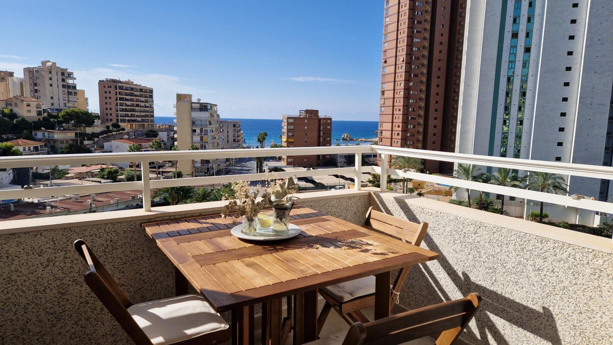 Calasol - Moderno Apartamento En Cala De Finestrat 베니돔 외부 사진